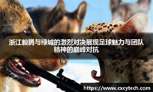 浙江毅腾与绿城的激烈对决展现足球魅力与团队精神的巅峰对抗